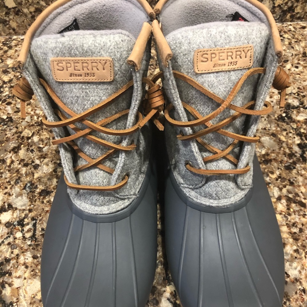 Sperry saltwater duck boots